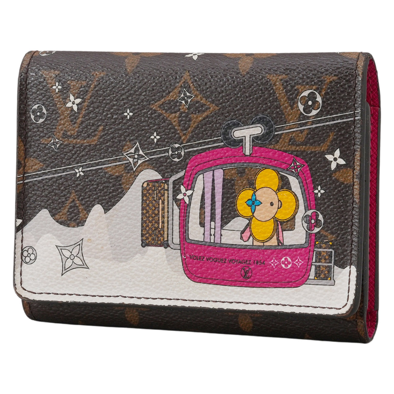 LOUIS VUITTON(USED)루이비통 빅토린 월릿 비비엔 홀리데이 에디션